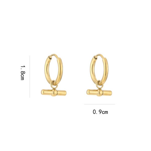 Oorbel vertical bar - Afbeelding 3