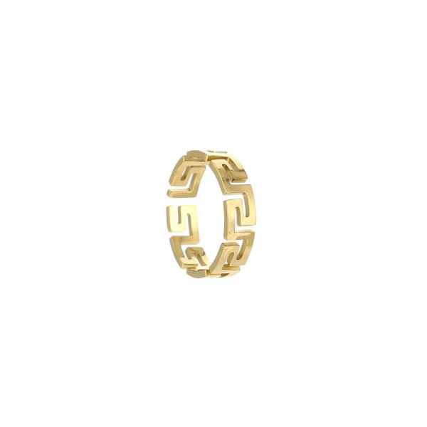 Ring met patroon