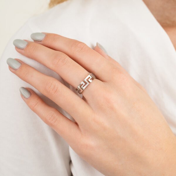 Ring met patroon - Afbeelding 6