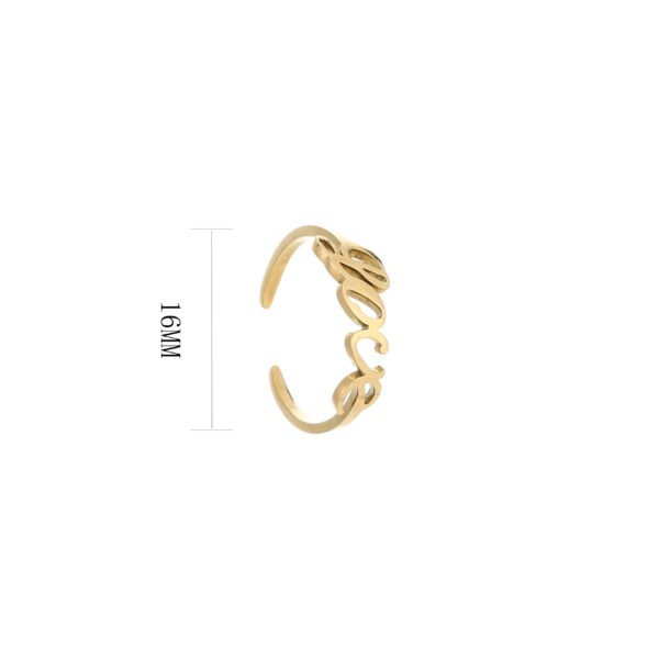Ring vintage love - Afbeelding 2