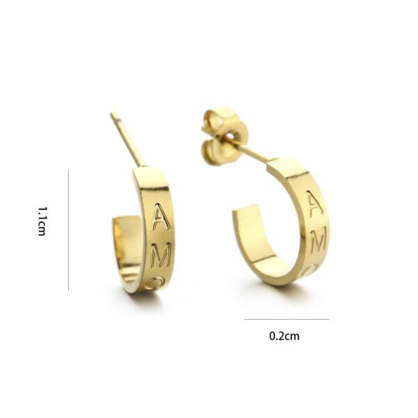 Kleine hoops amour - Afbeelding 2
