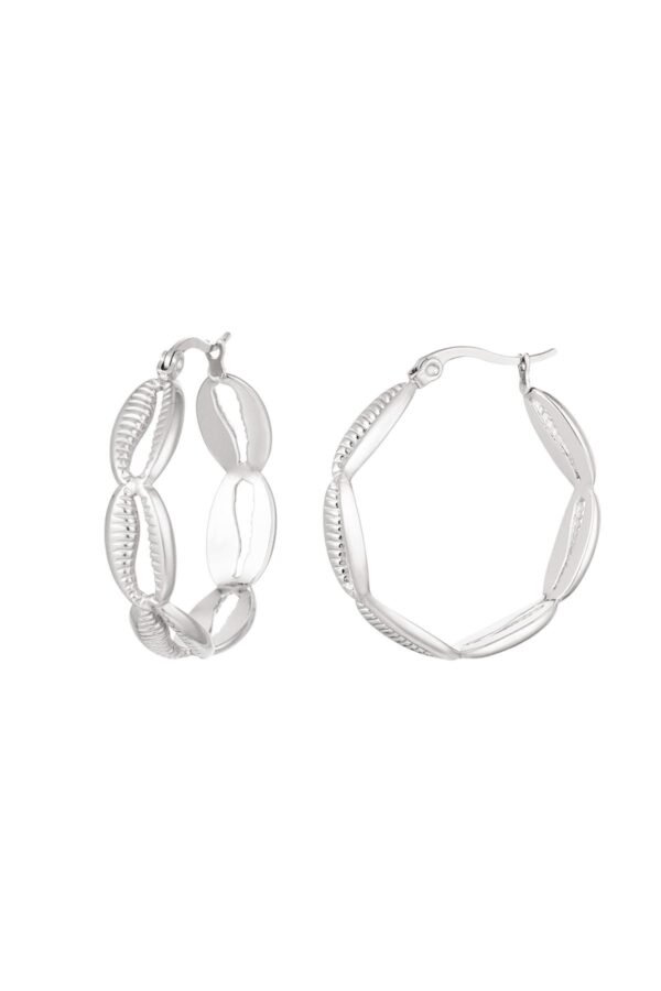 Oorbellen schelpenlook - Afbeelding 2