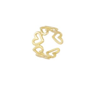Twisted love ring