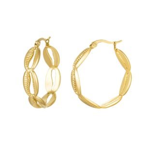 Oorbellen schelpenlook
