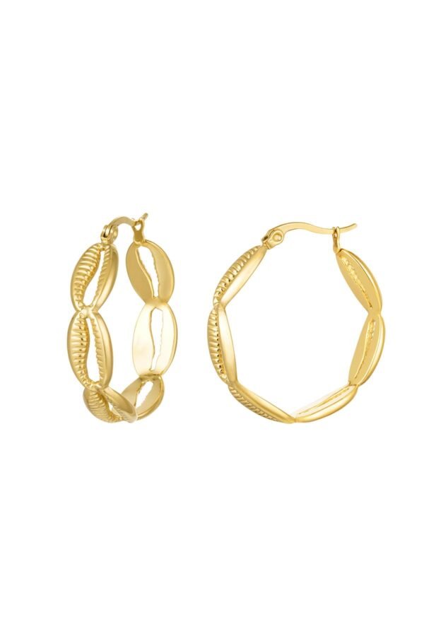 Oorbellen schelpenlook