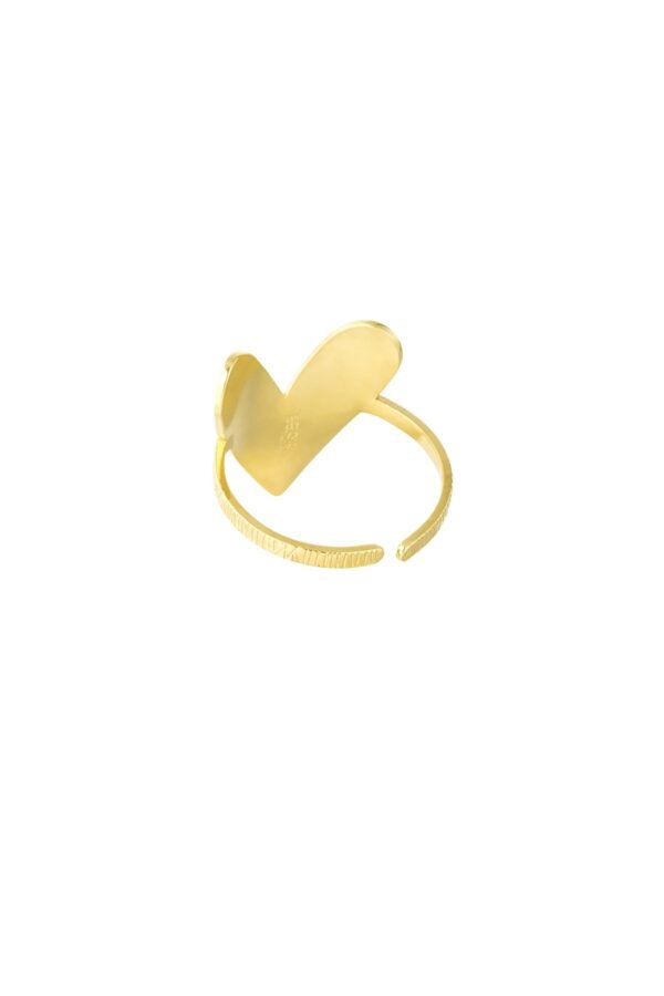 Ring met groot hart - Afbeelding 3