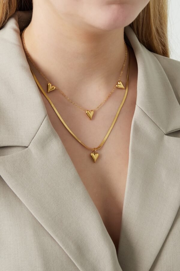 Heart to heart ketting - Afbeelding 3