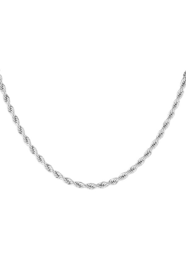 Unisex ketting dik gedraaid - Afbeelding 2