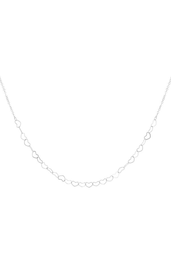 Ketting linked hearts