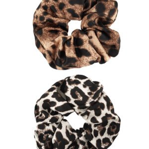 Tijgerprint scrunchies