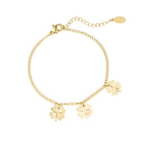 Armband klavertjes