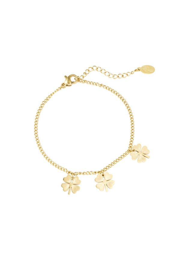 Armband klavertjes