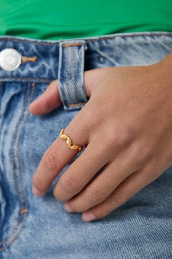 Wavy wonder ring - Afbeelding 4