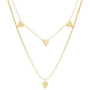 Heart to heart ketting