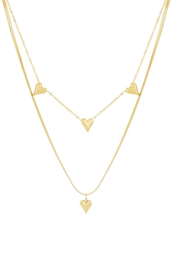 Heart to heart ketting