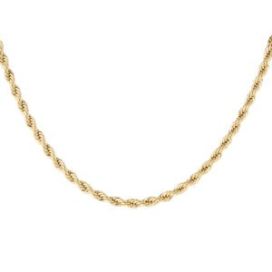 Unisex ketting dik gedraaid