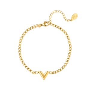 Armband letter V