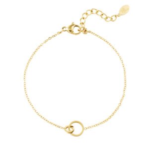 Armband verbonden bedel