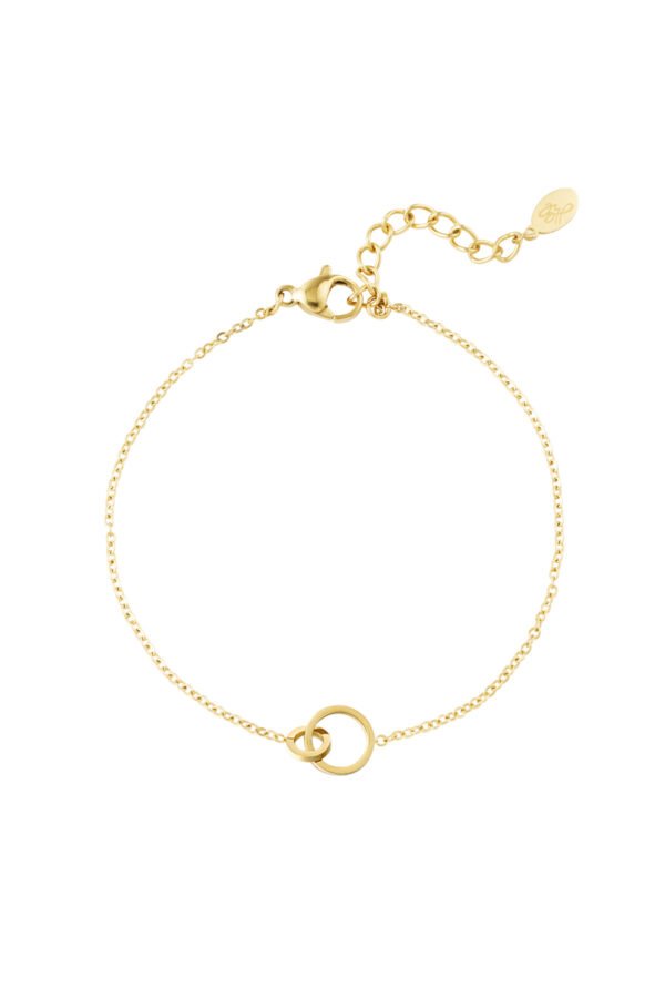 Armband verbonden bedel