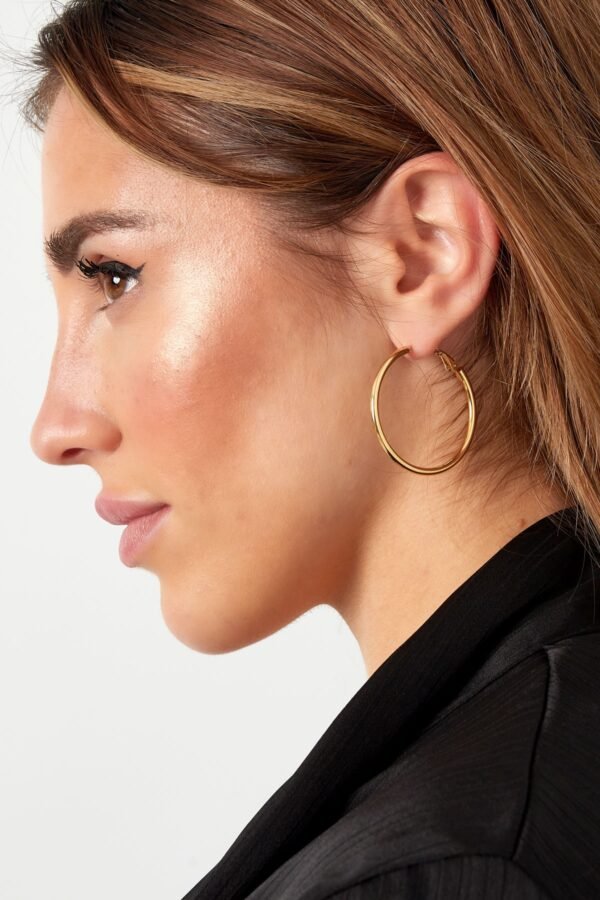 Oorbellen basic medium - Afbeelding 2