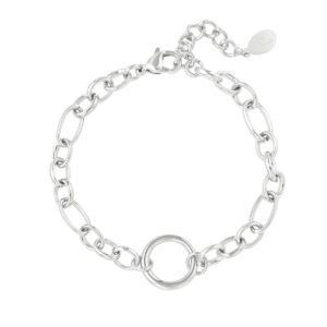 Schakel armband rond