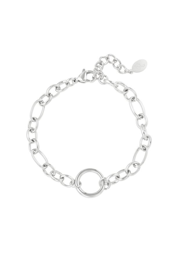 Schakel armband rond