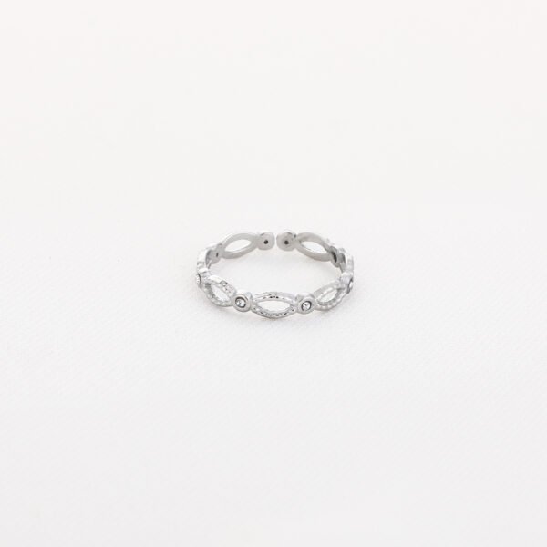 Shimmer circle ring - Afbeelding 5