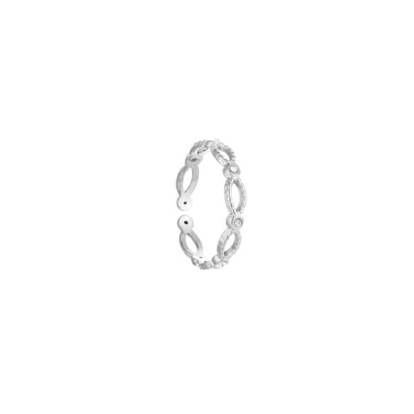 Shimmer circle ring - Afbeelding 2