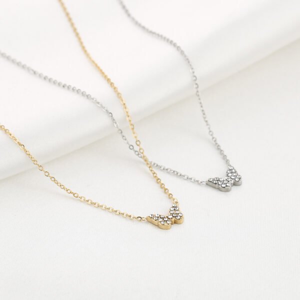 Shiny butterfly ketting - Afbeelding 3