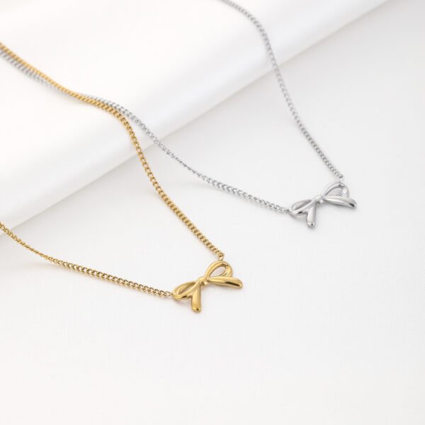 Cute bow ketting - Afbeelding 5
