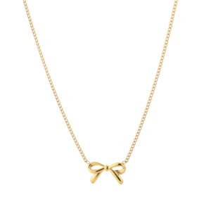 Cute bow ketting