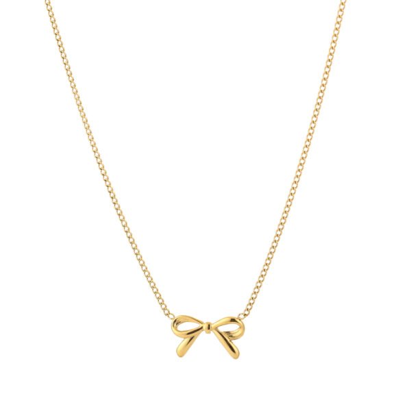 Cute bow ketting