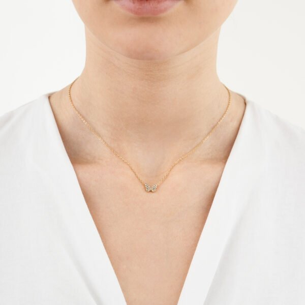 Shiny butterfly ketting - Afbeelding 6